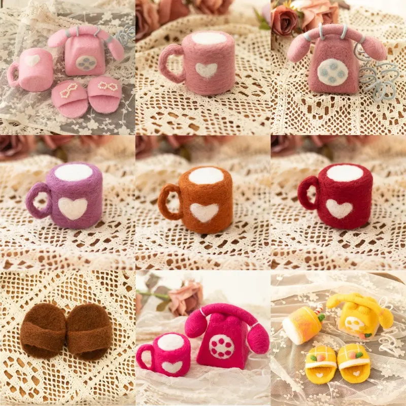 Handmade Wool Creative Decors Props - Newborn Photography Props - Image 4